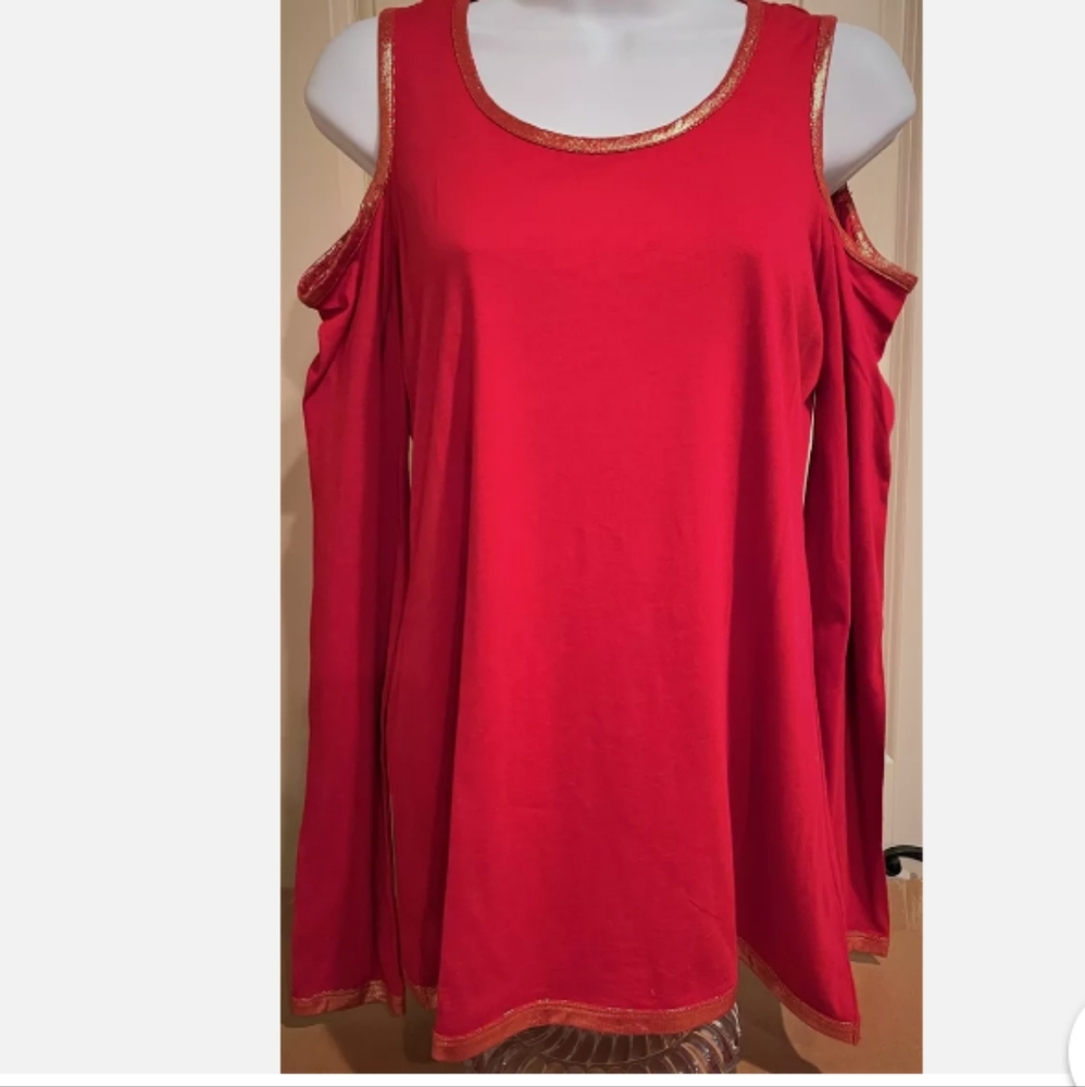 Michael Kors Cold Shoulder Top